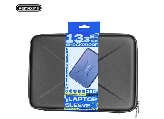 REMAX BAG-03 13.3-inch shockproof computer storage bag For Apple MacBook - Black